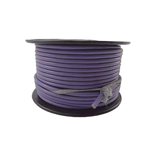 Cable Marino Primario 12 AWG / 100 Pies / Color Púrpura / Chaqueta PVC Resistente a Llama / Cobre Estañado Clase K
