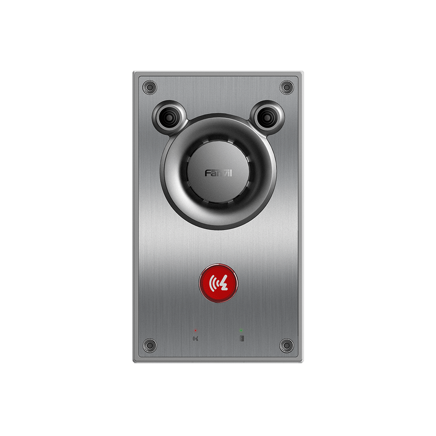 A12F - Intercomunicador IP, Altavoz 10W, 2 relevadores con botón para llamada, anti-vandálico, IP66 e IK10, PoE
