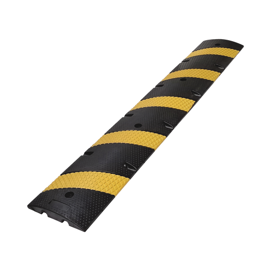 AC-183RV Reductor D / Velocidad / 183cm / 5 lineas amarillas / Hule Reciclado.