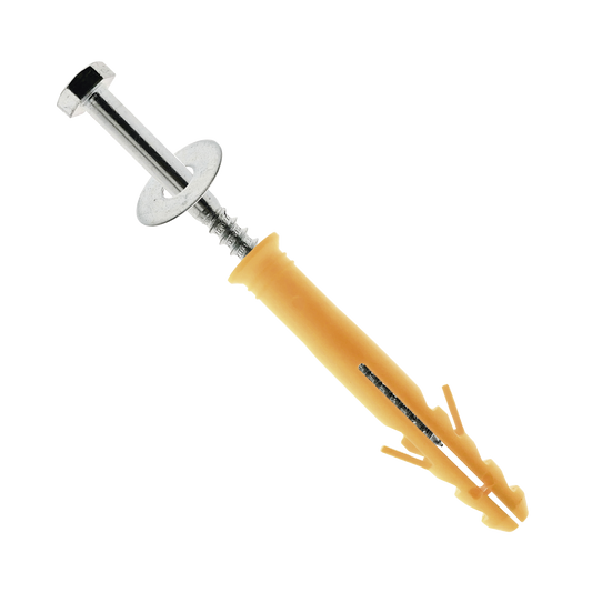 AC-4TOR Tornillo P / Tope Estacionamiento / Reductor D / Velocidad / 12 Cm / Con Arandela / Taquete D / Plastico.