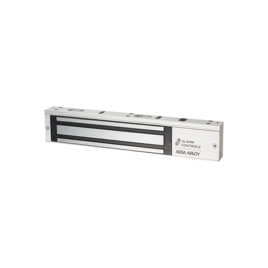 AC600LB 600 lbs Chapa Magnética, Garantía de Por Vida, Sensor de Puerta y LED / Sensor Bondstat y DPS