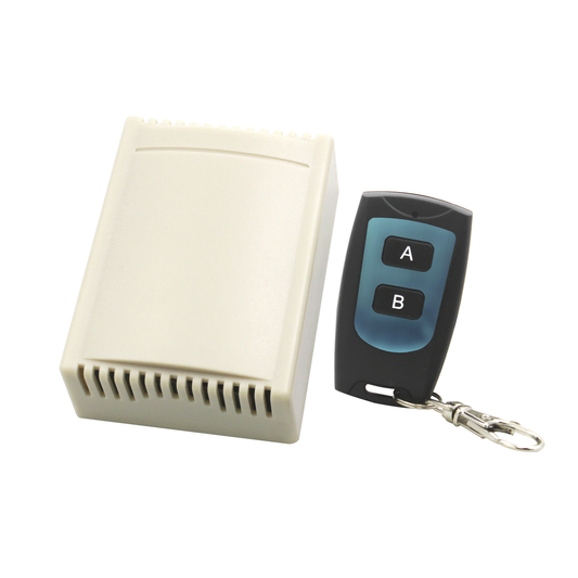 ACCESS8072P Receptor de 2 Canales con Control Remoto  /  Soporta 40 Transmisores