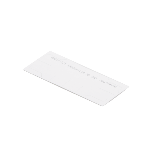 ACCESSTAGV2 UHF TAG Adherible Tipo Etiqueta / EPC GEN 2 / Se Adhiere al Cristal del Vehículo / Compatible con Lectoras de Largo Alcance PRO12RF y PRO6RF