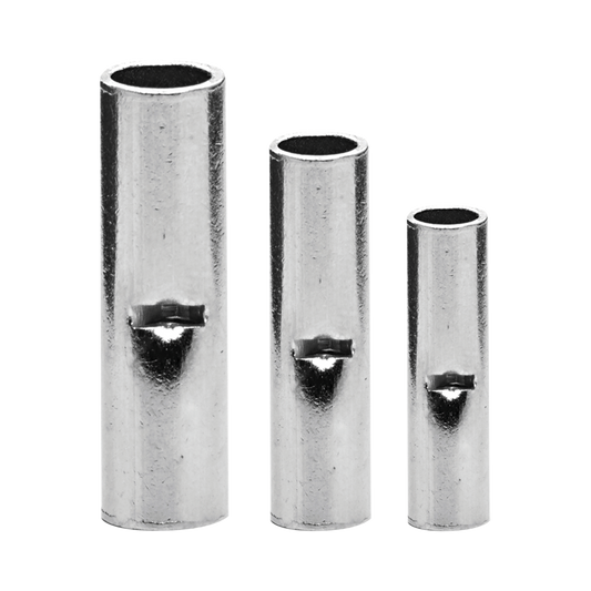 AE32151 - Conector a tope / Sin aislar / 12 - 10 AWG / Sin color / Paquete de 25 piezas.
