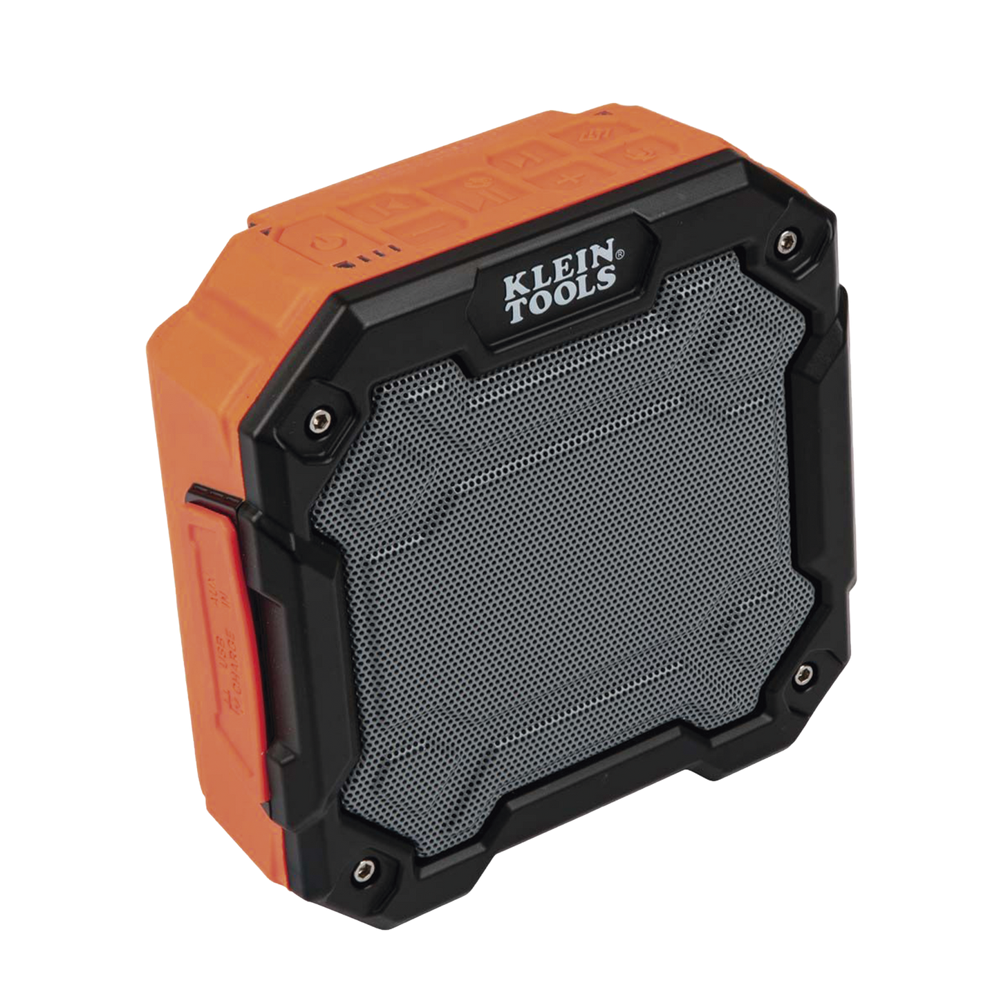 AEPJS3 - Bocina Portátil BLUETOOTH® con Imán y Gancho para Colgarse. Permite Altavoz Manos Libres con Micrófono Incorporado.