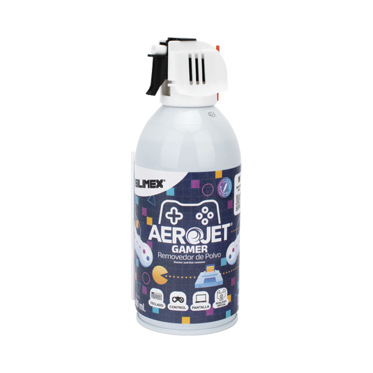 AEROJET-GAMER Aerojet Gamer: El Removedor de Polvo 360º para Electrónicos que Facilita la Limpieza de Difícil Acceso