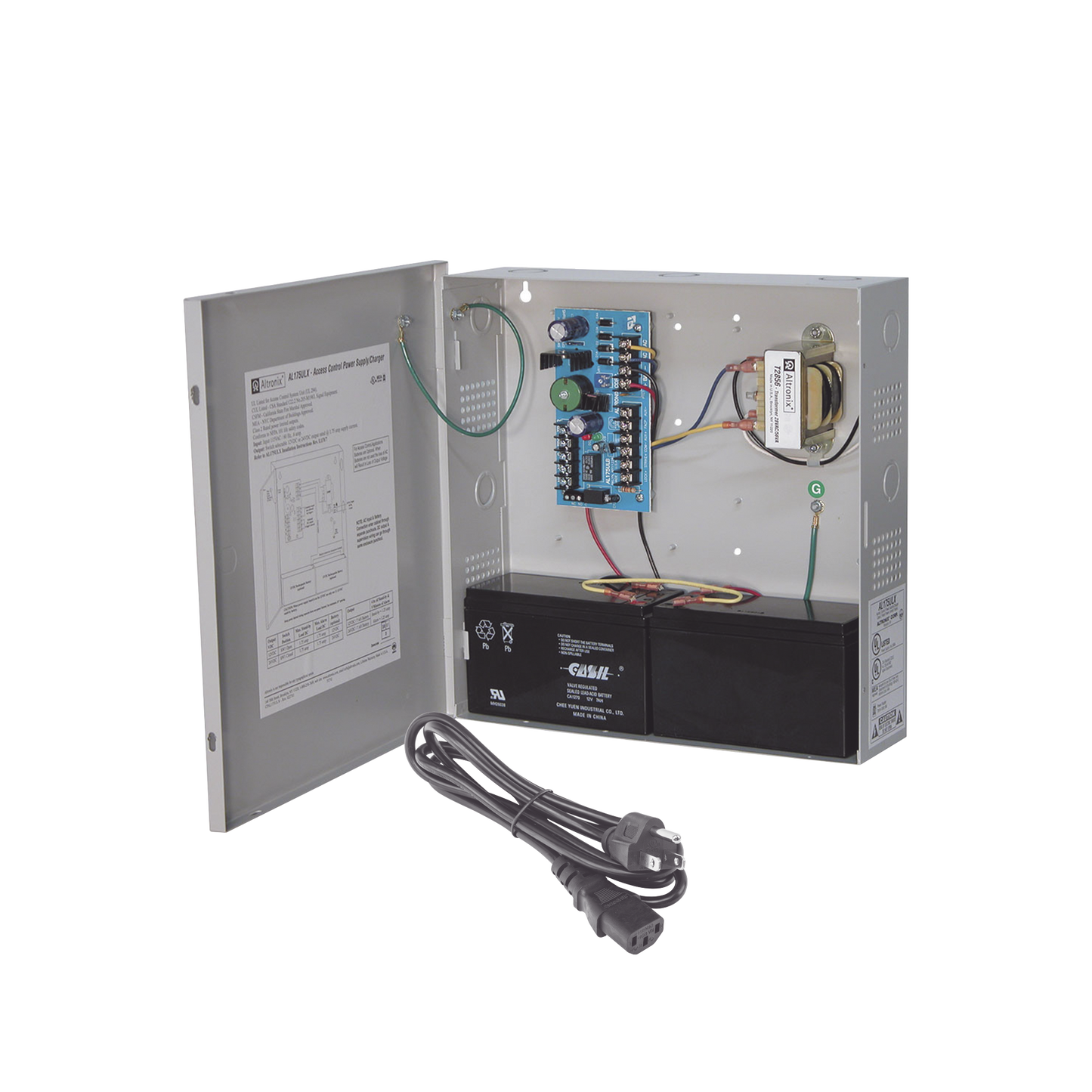 AL175ULX - Fuente de poder para control de acceso de 12/24 Vcc @ 1.75 A