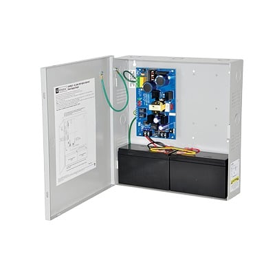 AL-400-ULX 12 ó 24 Vcc @ 4 A  o 3A / fuente de alimentación / 1 salida / capacidad de baterías de respaldo / Requieren baterías.