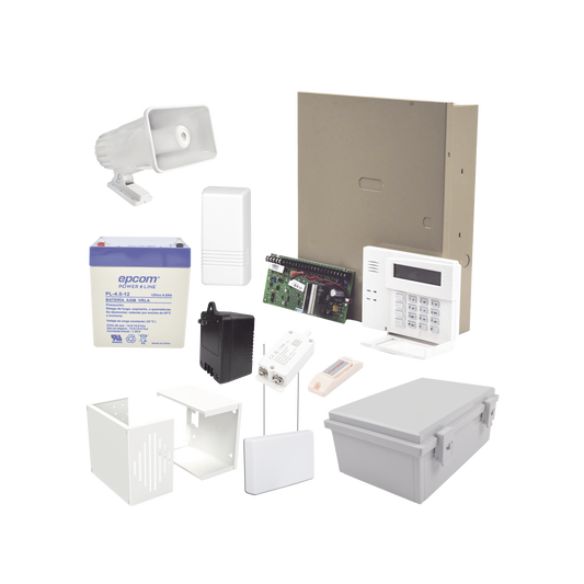 ALARMA-VECINAL Kit de Inicio para Alarma Vecinal con botón de Largo Alcance