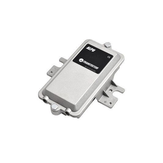 ALPU-POE-60-M Protector PoE Metálico Contra Descargas Atmosféricas y Eléctricas Individual Para Línea RJ45 Con Tecnología de Supresión SASD | 60Vcc Pico | 100Mb/s | 85 a 115? (1101-933)