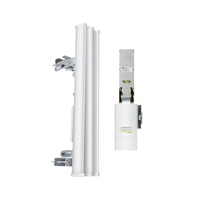 AM-5G20-90 Antena sectorial para radio estaciones base airMAX de 90 grados de cobertura horizontal, 5 GHz (5.15-5.85 GHz) de 20 dBi