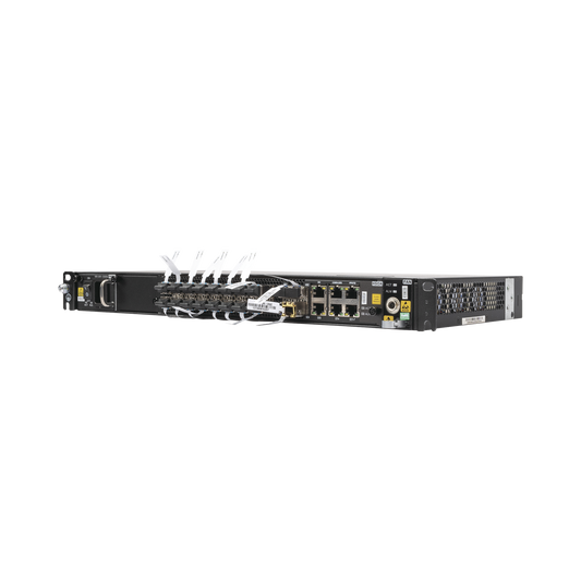 AN6001-G16-AC Mini OLT GPON Carrier Class con Tarjeta de Servicio de 16 puertos GPON Hasta 1024 Clientes, 16 módulos clase C+ y Fuente de CA (Corriente Alterna), 1UR, Gestión por Interfaz Web, Gestión UNM2000, CLI, (Incluye Instalación de So