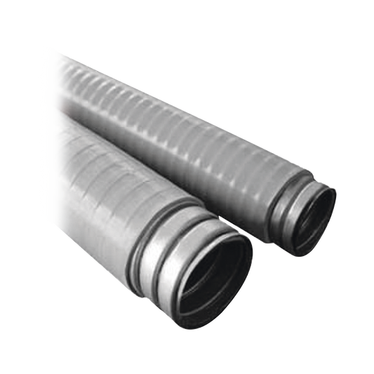 ANC-COT112 - Tubo Flexible tipo Liquidtight de 1 1/2" (38 mm). Acero + Forro PVC. Rollo de 30 Metros.
