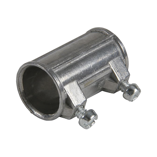 ANC-CPD12 - Cople de 1/2" para Tubo Pared Delgada con Tornillos Opresores.