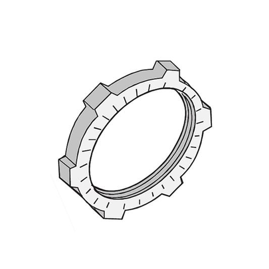 ANC-CT114 - Contratuerca Metálica Zamac de 1 1/4" (32 mm).