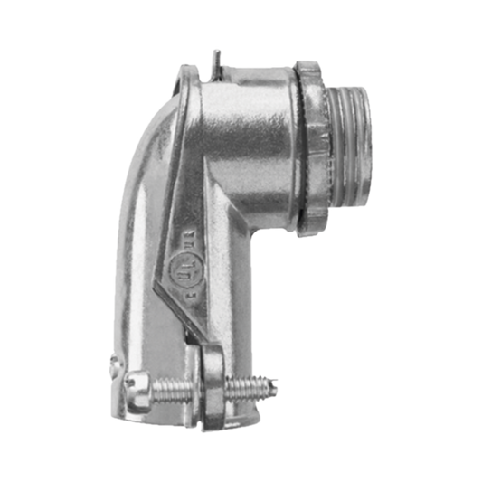 ANC-FXC-34 - Conector curvo para tubo flexible 3/4"  (19 mm)