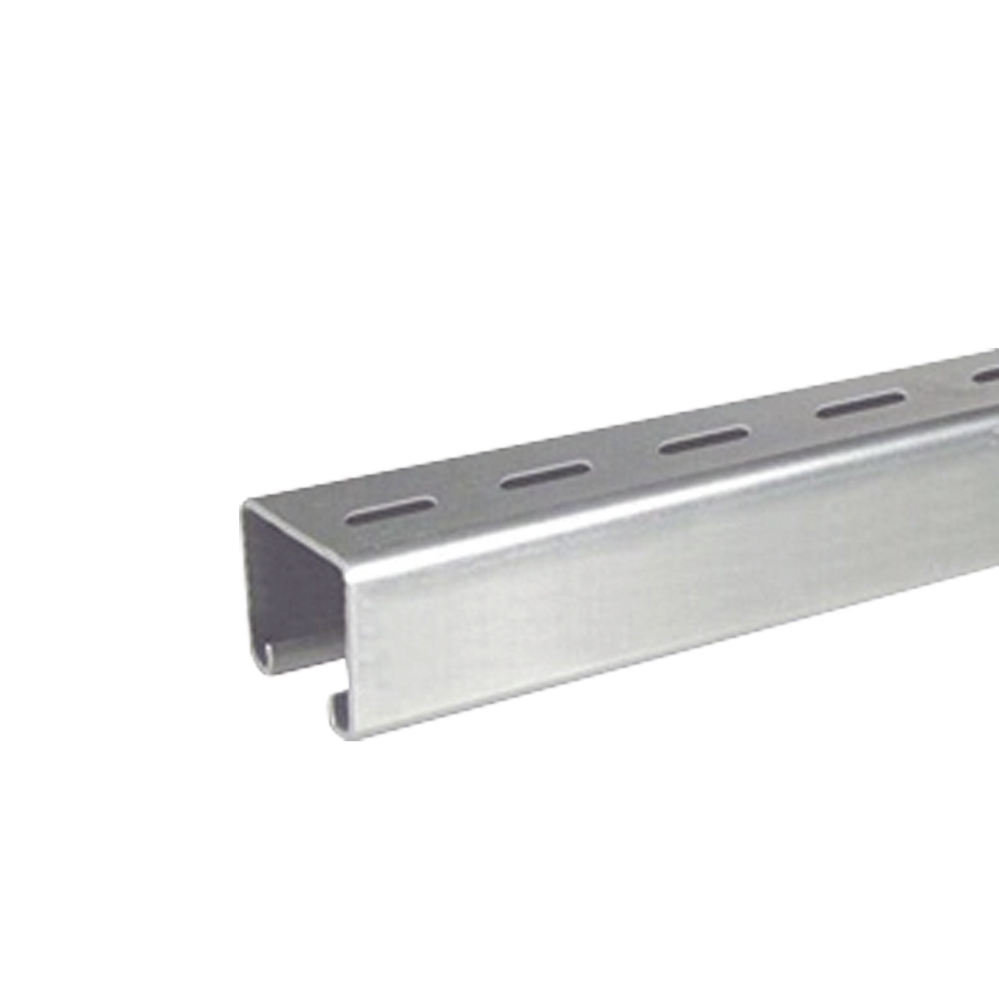 ANC-UOE4X4 - Unicanal Perforado 4 x 4 cm x 3 m / Calibre 16 / Galvanizado Electrolítico.