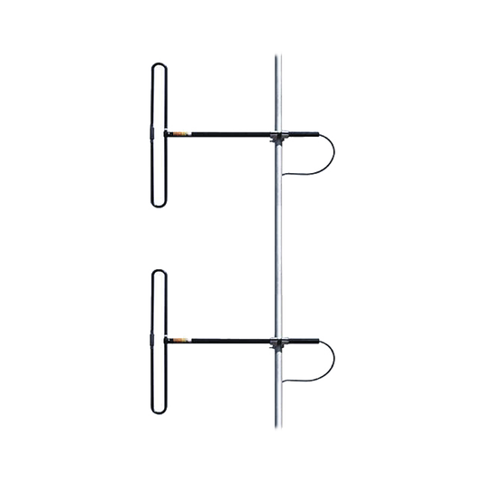 Antena Base de 2 Dipolos para 138-174 MHz, 3 dB de Ganancia, N Macho