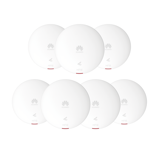 AP361-KIT7 - Kit de 7 - Punto de Acceso Wi-Fi 6 /  1.775 Gbps / MU-MIMO 2x2:2 (2.4GHz y 5GHz) / Smart Antenna 20% más cobertura / Instalación en techo y pared / Seguridad WP3 / Con Administración Gratuita desde la Nube
