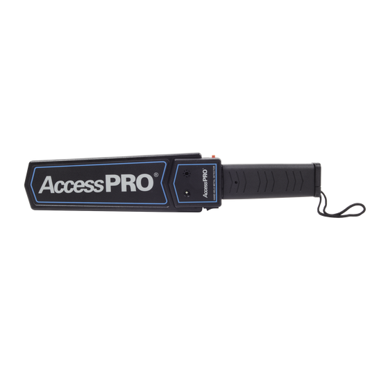 APME-POR Detector de Metal Portátil para Objetos Pequeños / Protección IP31 / Indicador LED / Vibración y Alarma Audible Simultanea / Para Inspección a Detalle