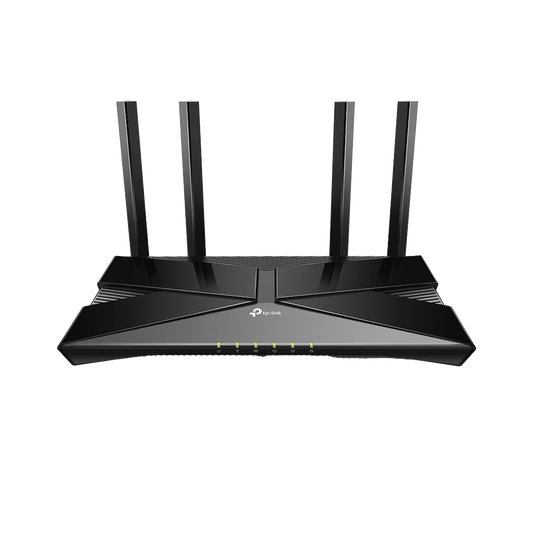 ARCHERAX53 - Router WiFi 6 doble banda AX 3000 Mbps /  MU-MIMO y OFDMA / 1 Puerto WAN 10/100/1000 Mbps / 4 Puertos LAN 10/100/1000 Mbps / 4 Potentes Antenas.