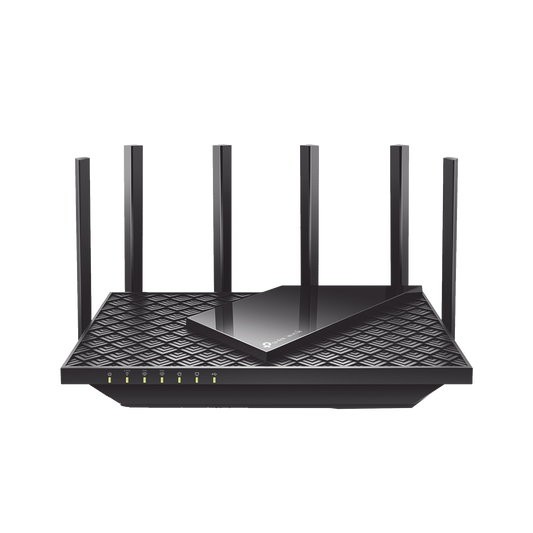 ARCHERAXE75 - Router Triple Banda WiFi 6E / AX5400 MU-MIMO / 1 Puerto WAN 1 10/100/1000 Mbps / 4 Puertos LAN 10/100/1000 Mbps / 1 puerto USB 3.0 / 6 antenas de alta ganancia / OneMesh ™