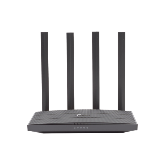 ARCHERC6 Router inalámbrico WiFi 5 AC 1200 Mbps / Doble Banda MU-MIMO 2x2 / 1 Puerto WAN 10/100/1000 Mbps /  4 Puertos LAN 10/100/1000 Mbps / Compatuble con Tecnología OneMesh / Soporta AgiNet