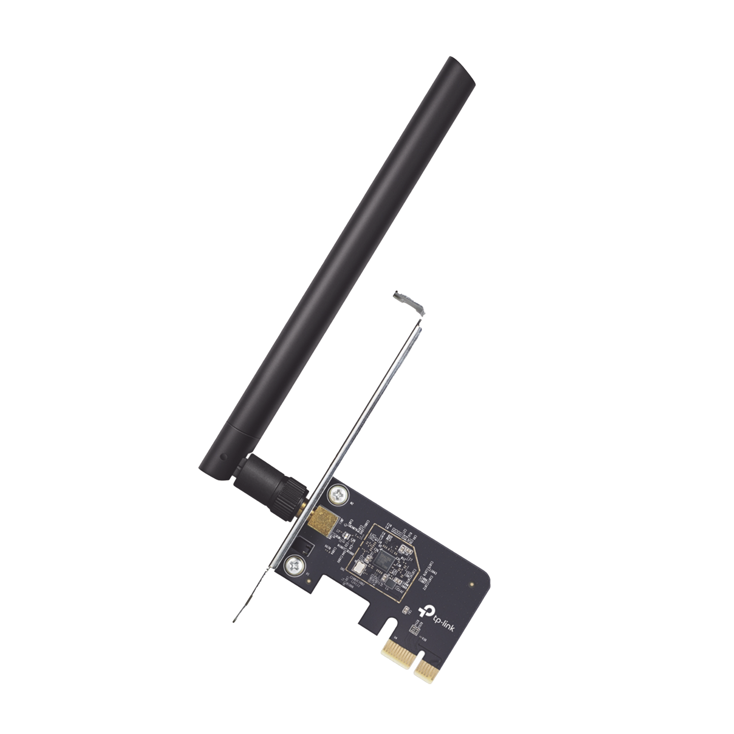 ARCHER-T2E - Adaptador  PCI inalámbrico doble banda AC 600 Mbps / Antena de alta ganancia / Tecnología MU-MUMO / Seguridad WPA3 / Soporte de perfil bajo y Altura completa