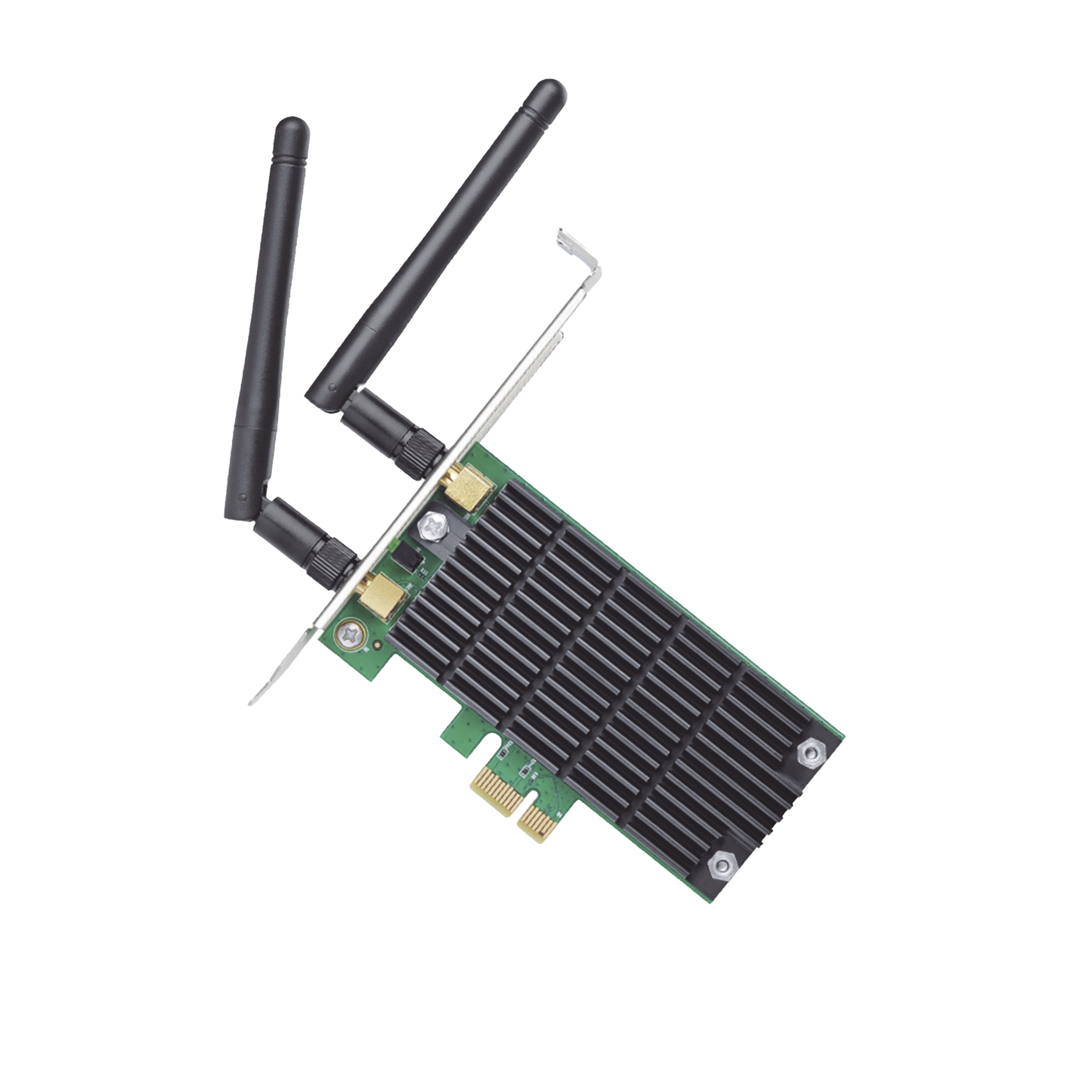 ARCHERT4E - Adaptador  PCI inalámbrico doble banda AC 1200 Mbps / Antena de alta ganancia / Tecnología MU-MUMO 2X2 / Soporte de perfil bajo y Altura completa