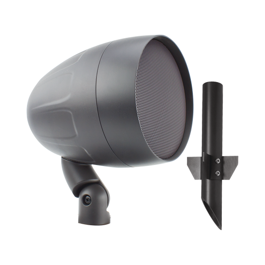 AS-3T - exterior | altavoz de 2 vías | Acoustiscape 8in | 64 Watts | 8 ohms| 70V/100V | Switchable | incluye estaca