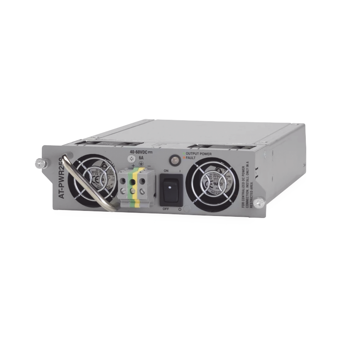 AT-PWR250R-80 Fuente D/Alimentación Hot Swap 250W DC para AT-X510DP