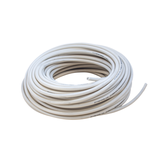 AWG25 Cable doble aislado de alta durabilidad para cercas electrificadas Bobina con 25 mts (Cable bujia)