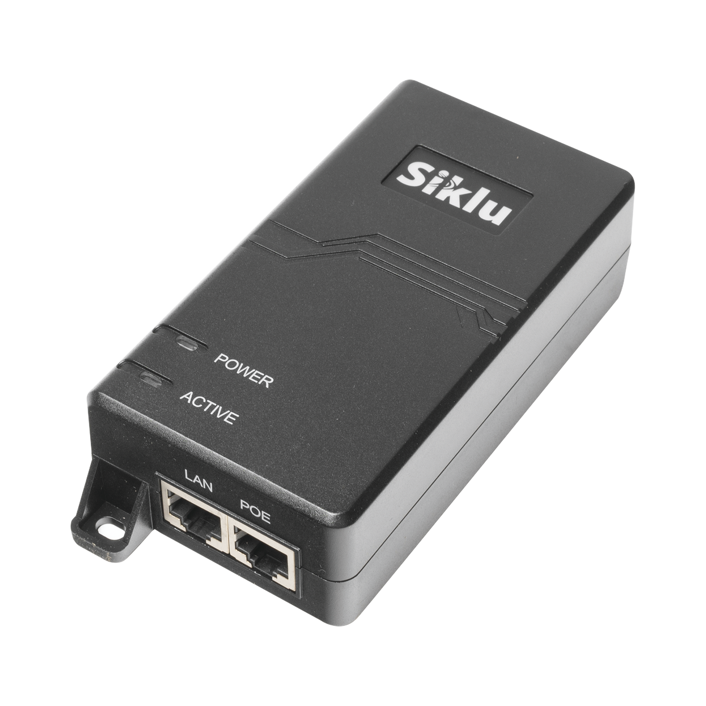 AX-IN-60W-AC-POE-US Inyector PoE Pasivo, 1 Gbps, 60 W, 55 Vcc, 100-240 Vca, Cable CA
