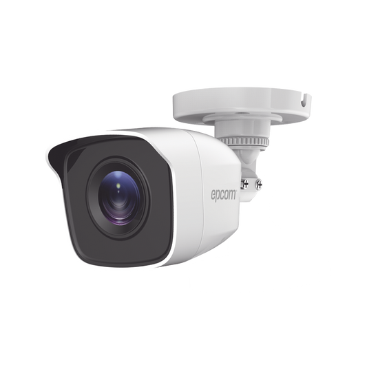 B8-TURBO-G2P - Bala TURBOHD 2 Megapíxeles (1080p) / Gran Angular 103° / Lente 2.8 mm / IR EXIR Inteligente 20 mts / Exterior IP66 / dWDR / TVI-AHD-CVI-CVBS / Policarbonato