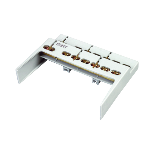BC40M04 - Soporte + Barra de Conexion (4 MOD) (4+2 ENTR.) IP40