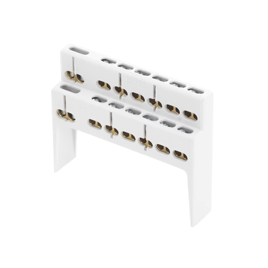 BC40M36 - Soporte + Barra de Conexion (12/24/36 MOD) (12+2 ENTR.) IP40