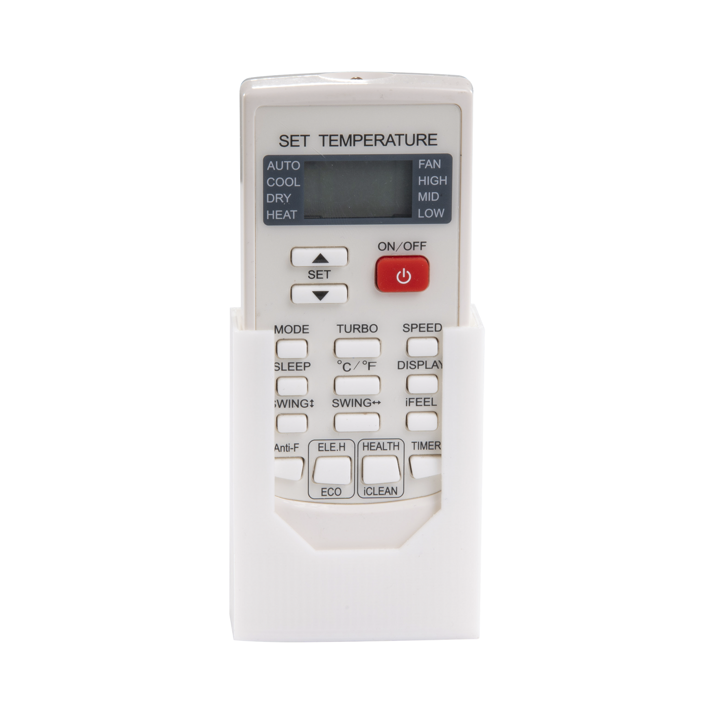 BCR-AUFIT - Soporte / Para colgar el control remoto / mini split AUFIT/ 100% hecho en México