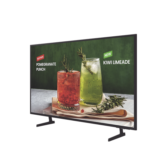 BE65DH Television LED Profesional de 65 / UHD 4K (3840x2160p) / Entradas de Video HDMI, Bocinas Integradas de 10 W. Compatible VESA