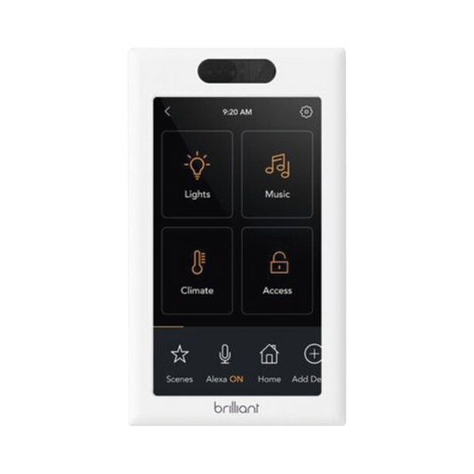 BHA120USWH1C Control de iluminación touch desde su pantalla en pared