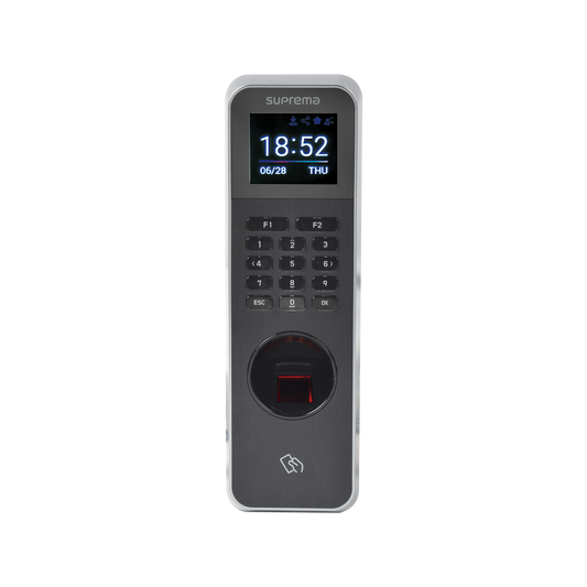 BLN2-OAB Lector de Huella IP67 Con Teclado y Lector de Tarjetas RFIDNFC y  (125kHz EM, HID Prox &13.56Mhz MIFARE, MIFARE Plus, DESFire/EV1, FeliCa, iCLASS SE/SR),NFC y BLUETOOTH, Uso para Control de Acceso y Asistencia