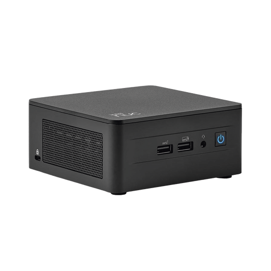 BOXNUCI313I - Mini PC Performance Nuc Barebone / Core I3-1315U / 1 X HDMI / 3 X USB / 1 X USB-C / WiFi 6 / Bluetooth / Memoria RAM, S.O y SSD o HDD No Incluido / Incluye Fuente / Sin RAM / SSD / Sistema Operativo