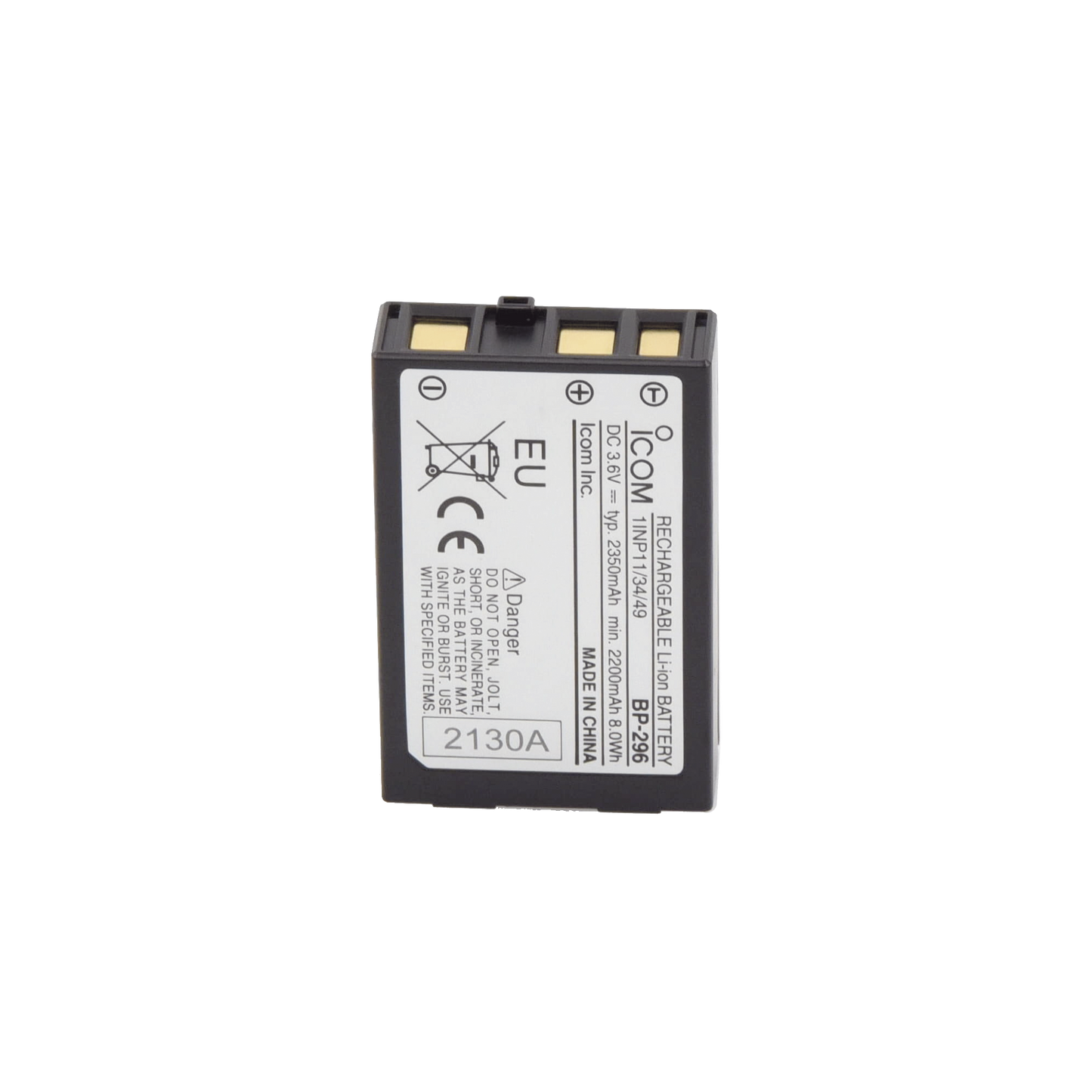 BP-296 - Batéria de Li-Ion de 2350mAh para radio IC-M37