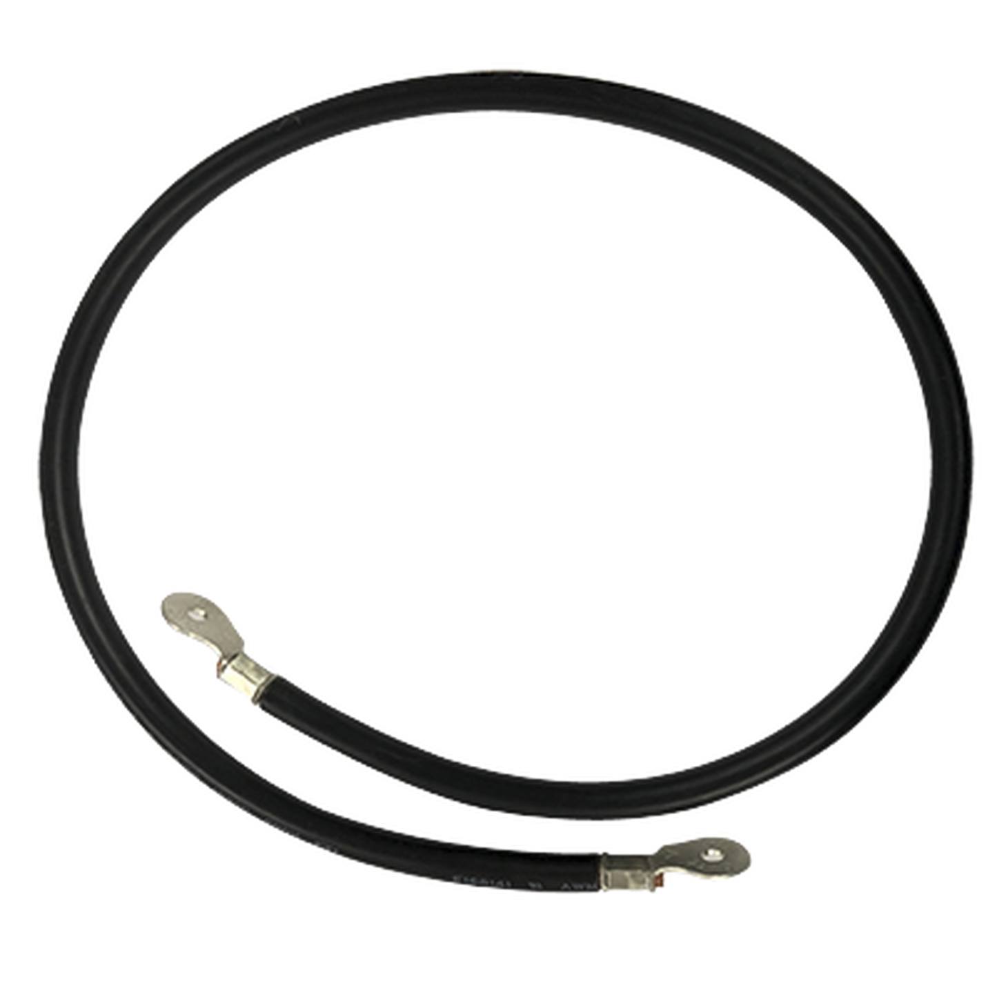 CBL-AWG2-1B - Cable para Baterías, 1 m, Negro, Calibre 2 AWG con Terminales de Ojo en Ambos Extremos