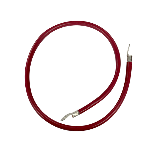 CBL-AWG2-1R - Cable para Baterías  1 m, Rojo, Calibre 2 AWG con Terminales de Ojo en Ambos Extremos