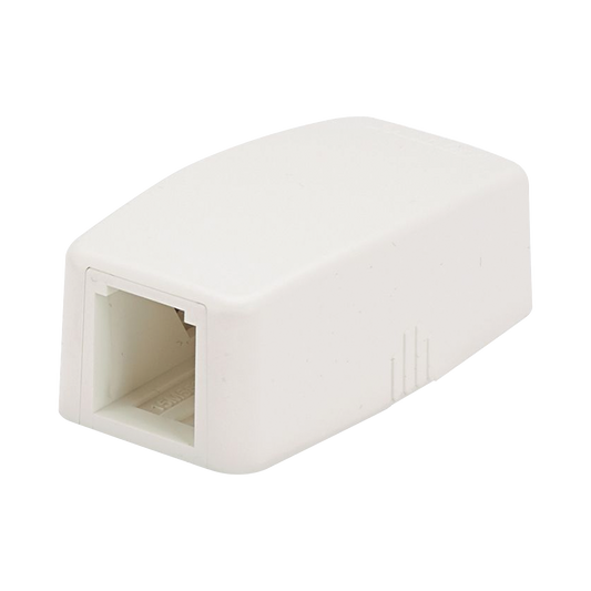 CBXQ1IW-A - Caja de Montaje en Superficie, Para 1 M�dulo Mini-Com, Color Blanco Mate
