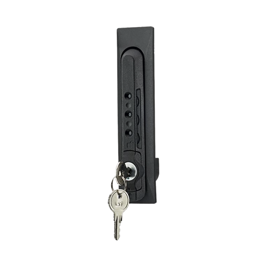 CCL3 Chapa de Combinación de 3 Dígitos con Llave, Compatible con Gabinetes Tipo N, Tipo S y Tipo D de Panduit, Color Negro