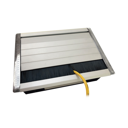 CE-UNI-2M - Caja Universal Vac�a de 2 M�dulos para Instalaci�n en Escritorio (Voz, Datos, Video, Contactos El�ctricos), (No Incluye Accesorios)