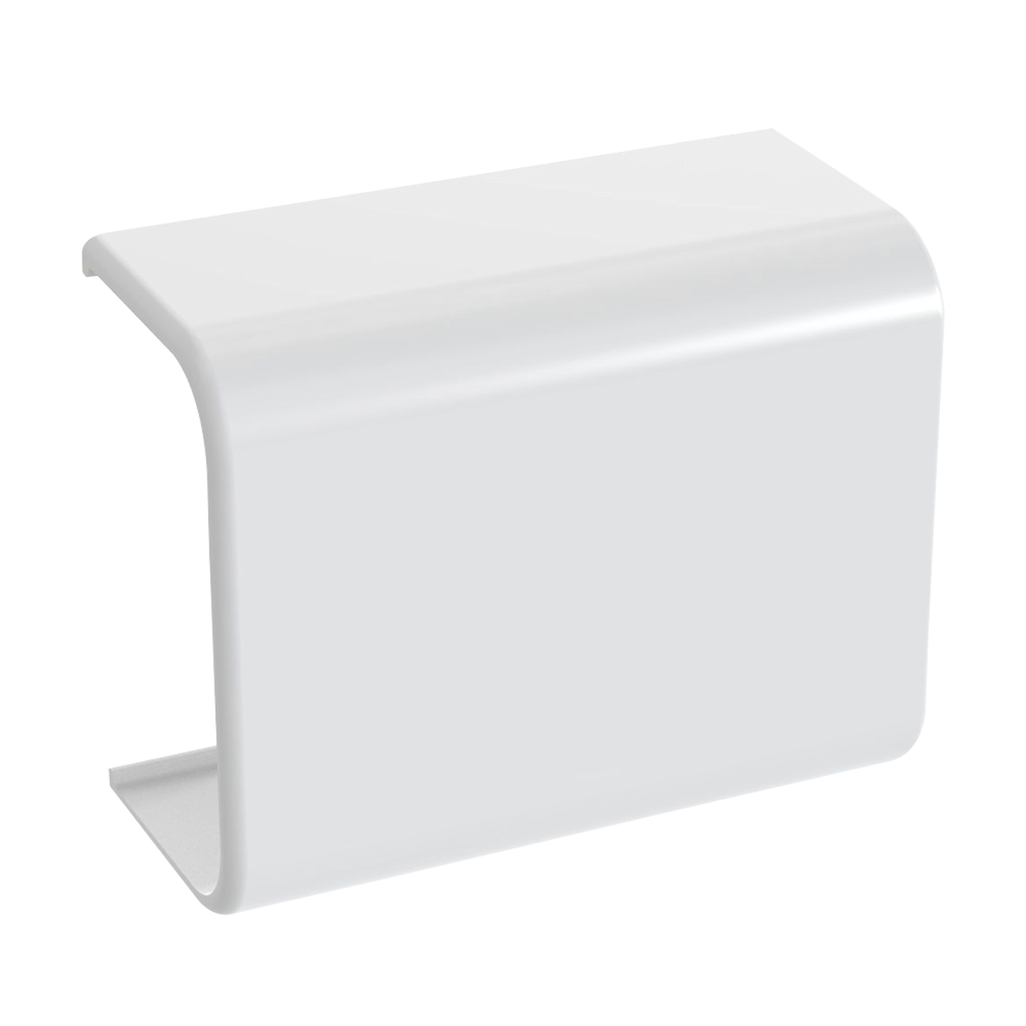 CF10WH-X - Unión recta, para uso con canaleta LD10, material ABS, Color Blanco