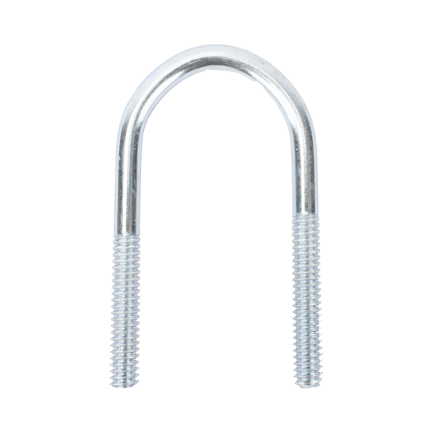 CH-ABR-U-51 - Abrazadera tipo U de 2 ", con acabado Electro Zinc, no incluye tuercas y arandelas