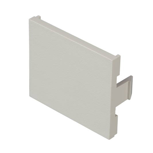 CHB2IW-X - M�dulo de Tapa Ciega (Inserto Ciego), de 1/2, Color Blanco Mate, 1 Pieza